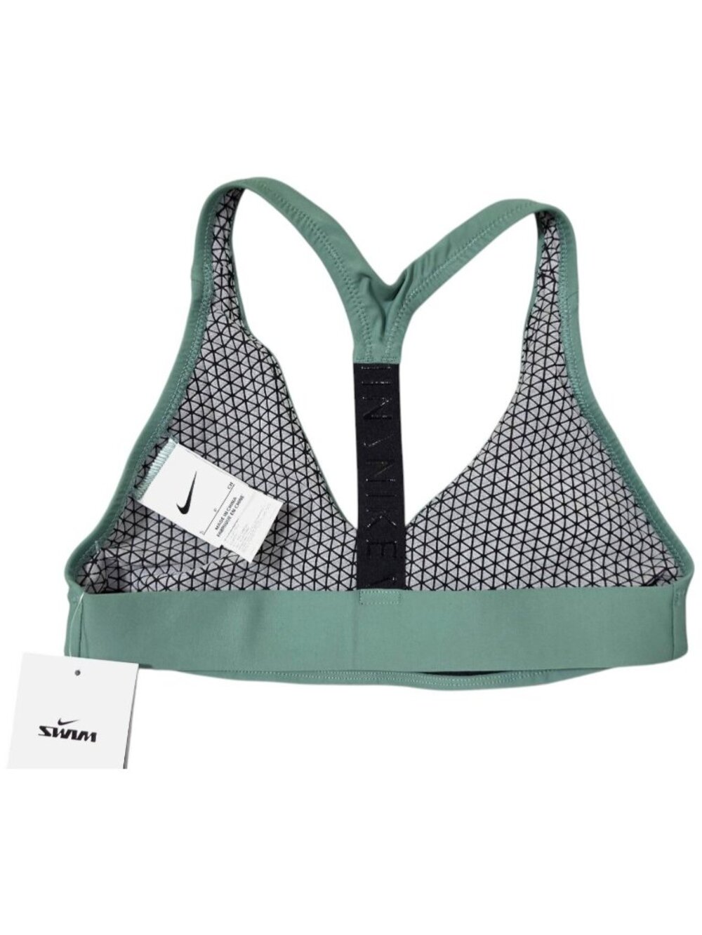 Nike Swim Hydralock Fusion Back Anit-Slip Bikini Top NESSC188-302 Women's L NEW - Picture 7 of 11